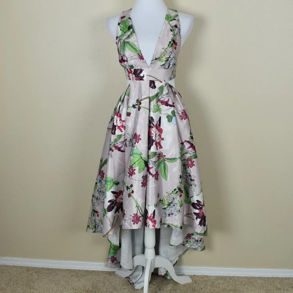 CQ by CQ Floral High Low Dress - Picture 7 of 9